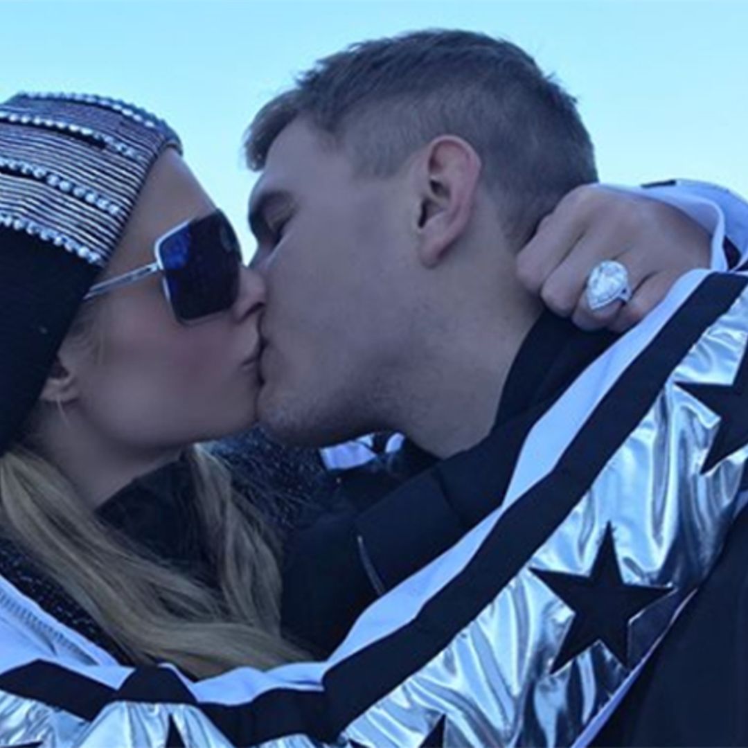 Paris Hilton shows off dazzling engagement ring from Chris Zylka