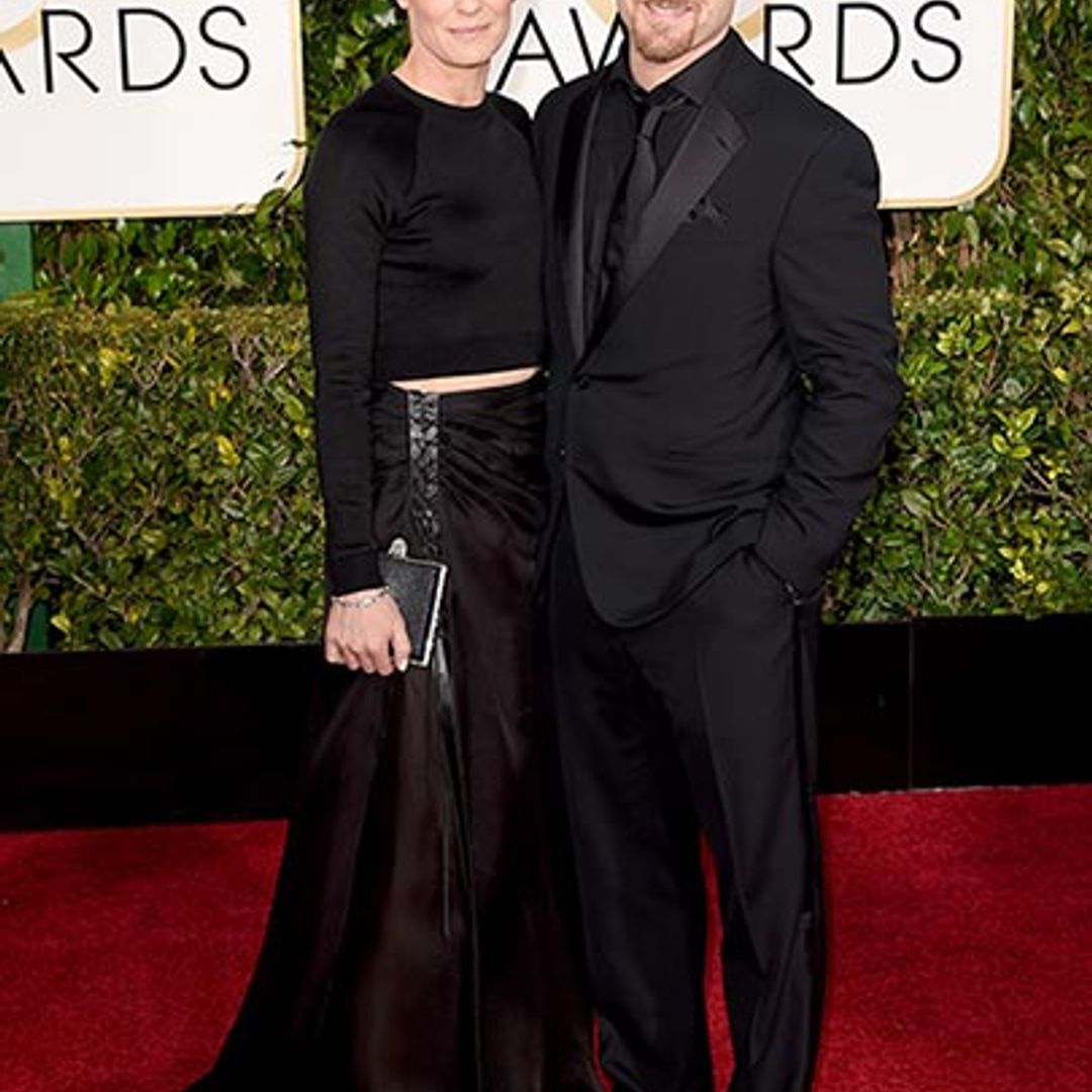 Robin Wright and Ben Foster reunite at the Golden Globes