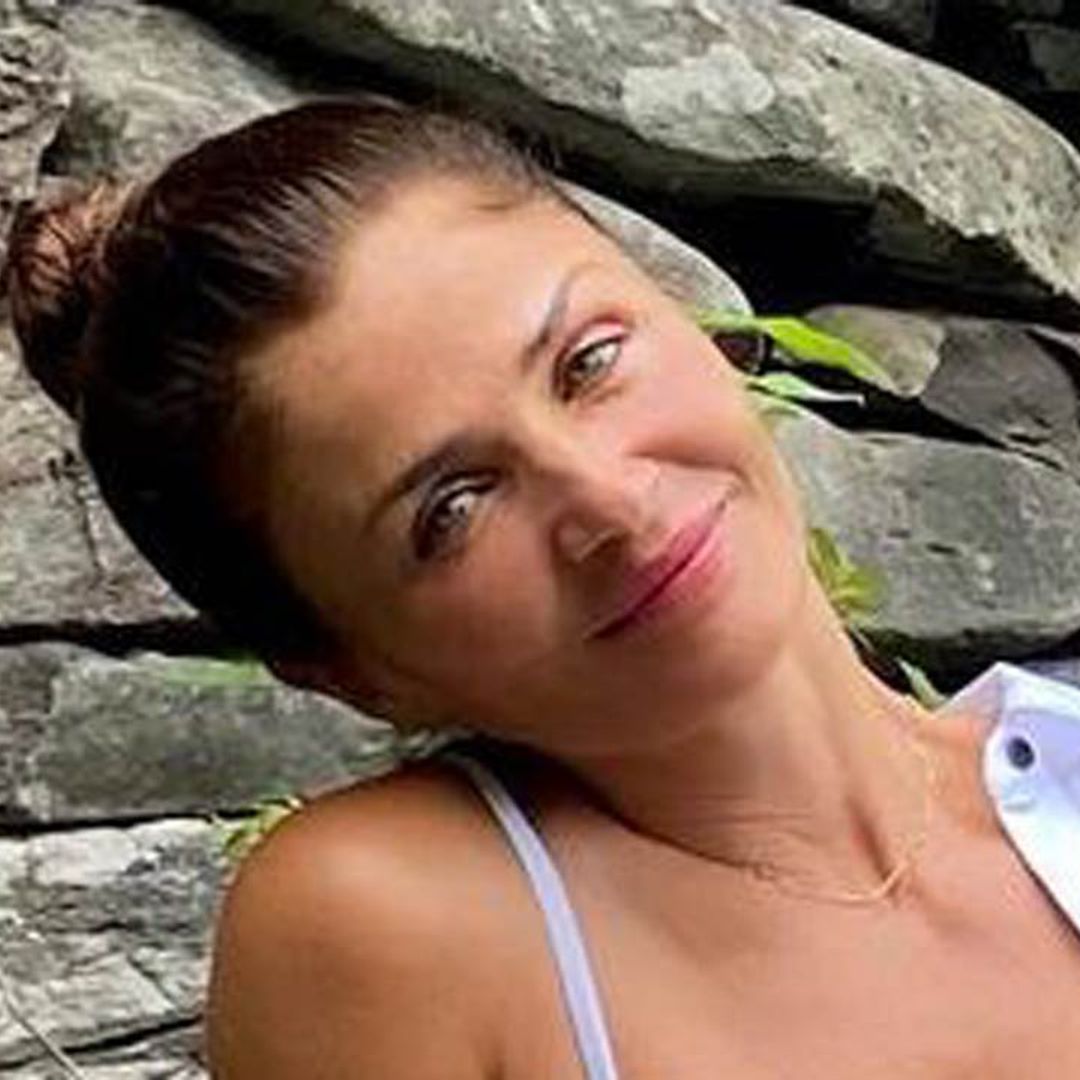 Supermodel Helena Christensen's latest swimwear is too much for some fans