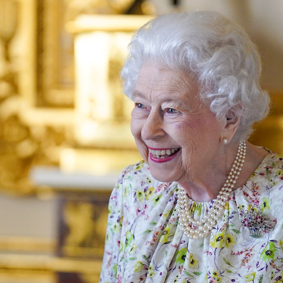 The Queen's rare candid moment with bride at royal wedding will melt your heart
