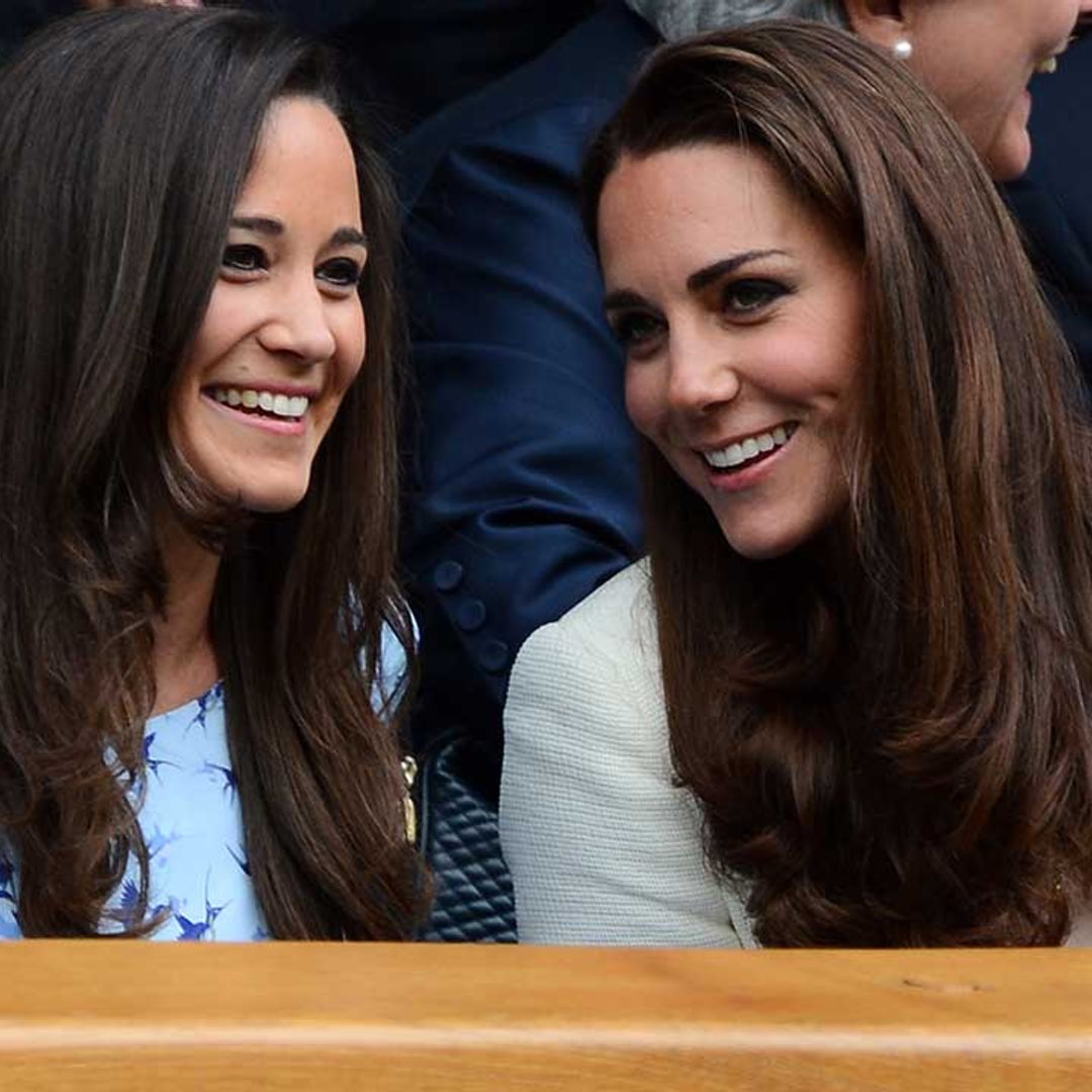 Prince William and Kate Middleton react to Pippa's baby's arrival