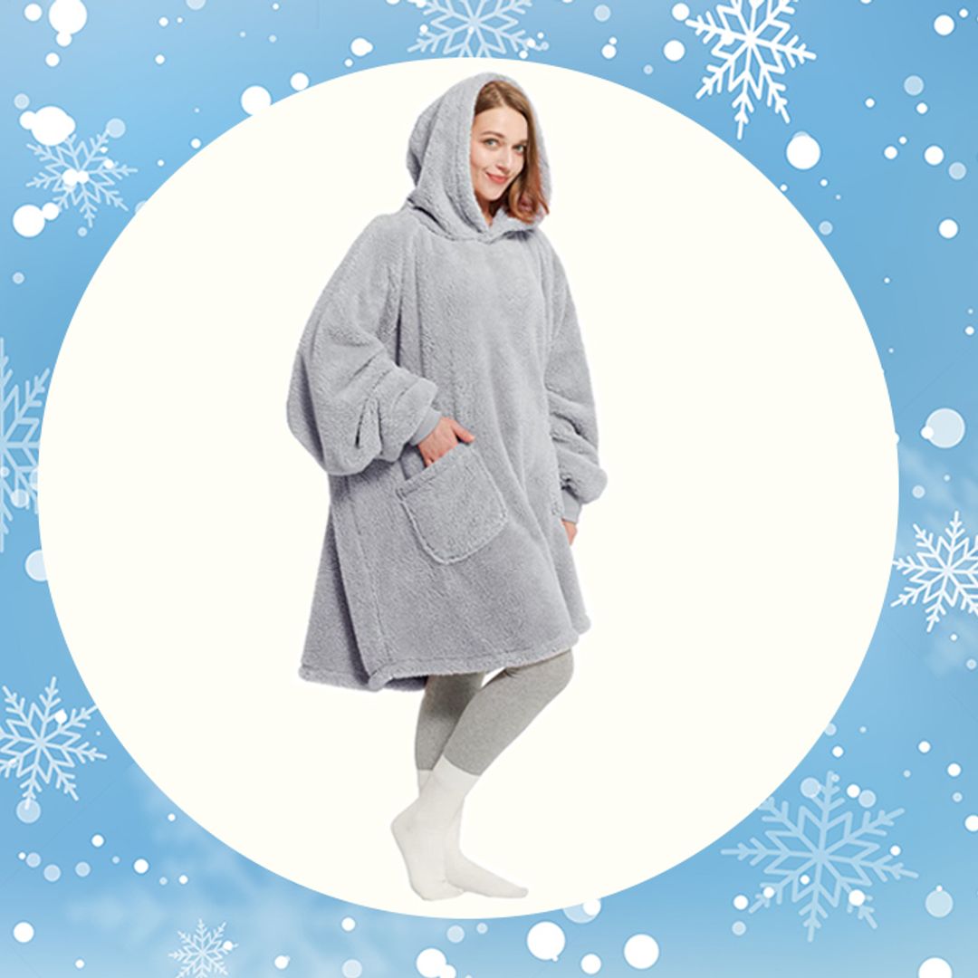 Shoppers are raving about this £22 blanket hoodie for keeping out the cold - and it's received 3,000 five-star ratings