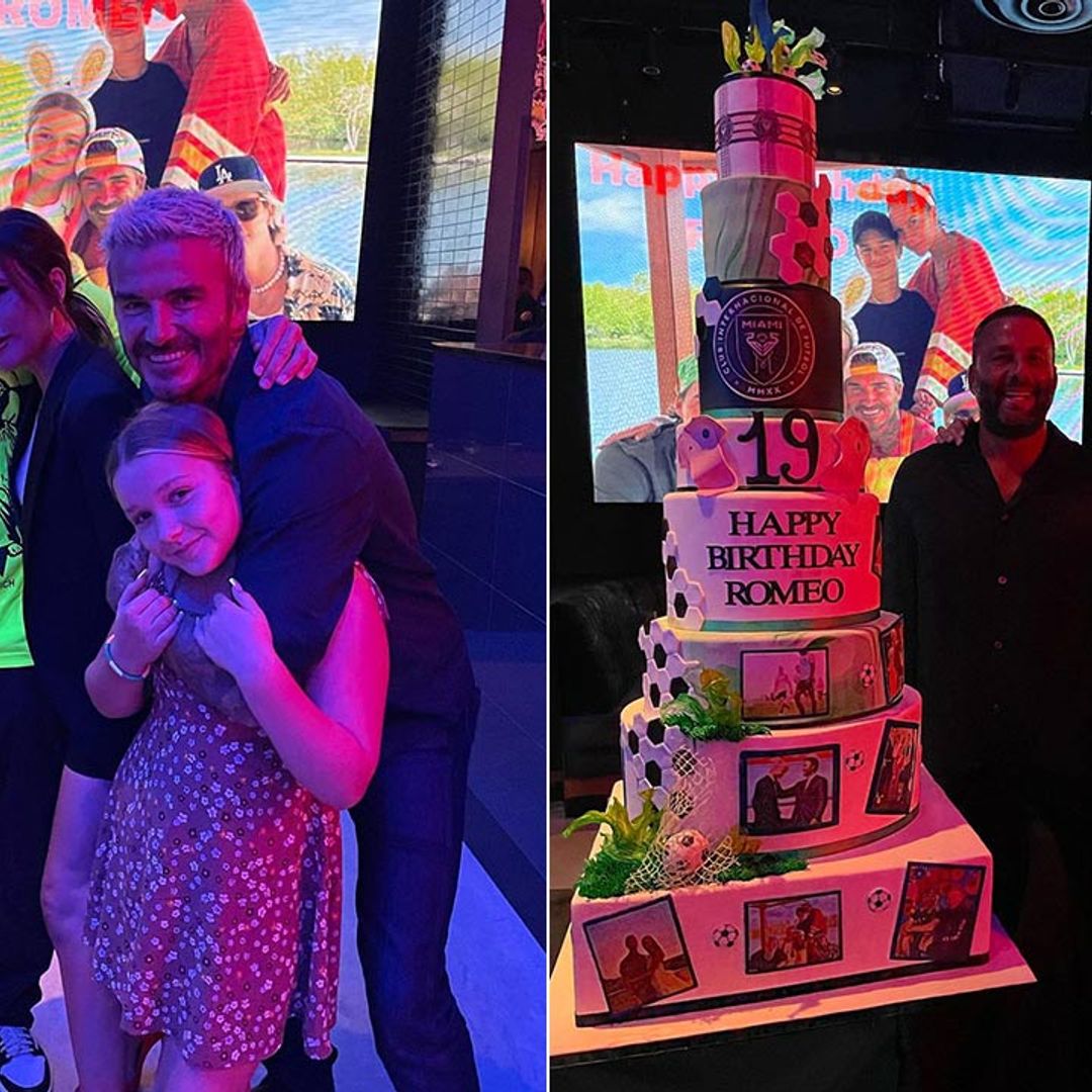 David and Victoria Beckham throw Romeo an EPIC birthday party in Miami – see pictures