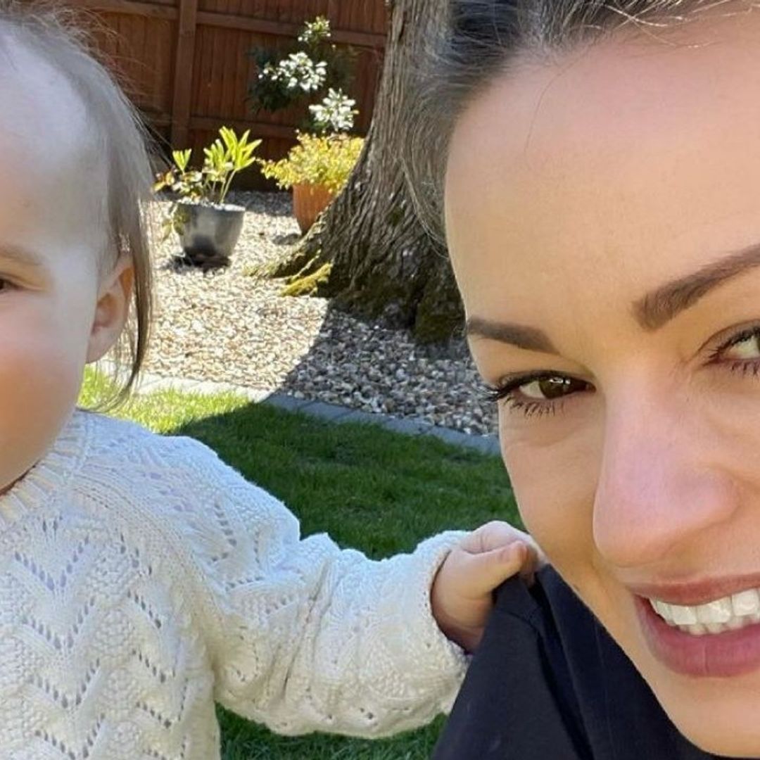 Ola Jordan shares heart-warming bonding moment with baby daughter Ella