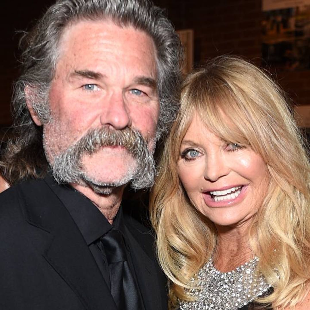 Goldie Hawn's rarely-seen grandchildren gather around Kurt Russell in poignant new photo