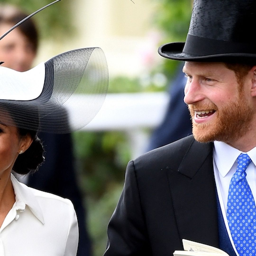 This touching moment between Prince Harry and Meghan Markle at Ascot is melting everybody's hearts