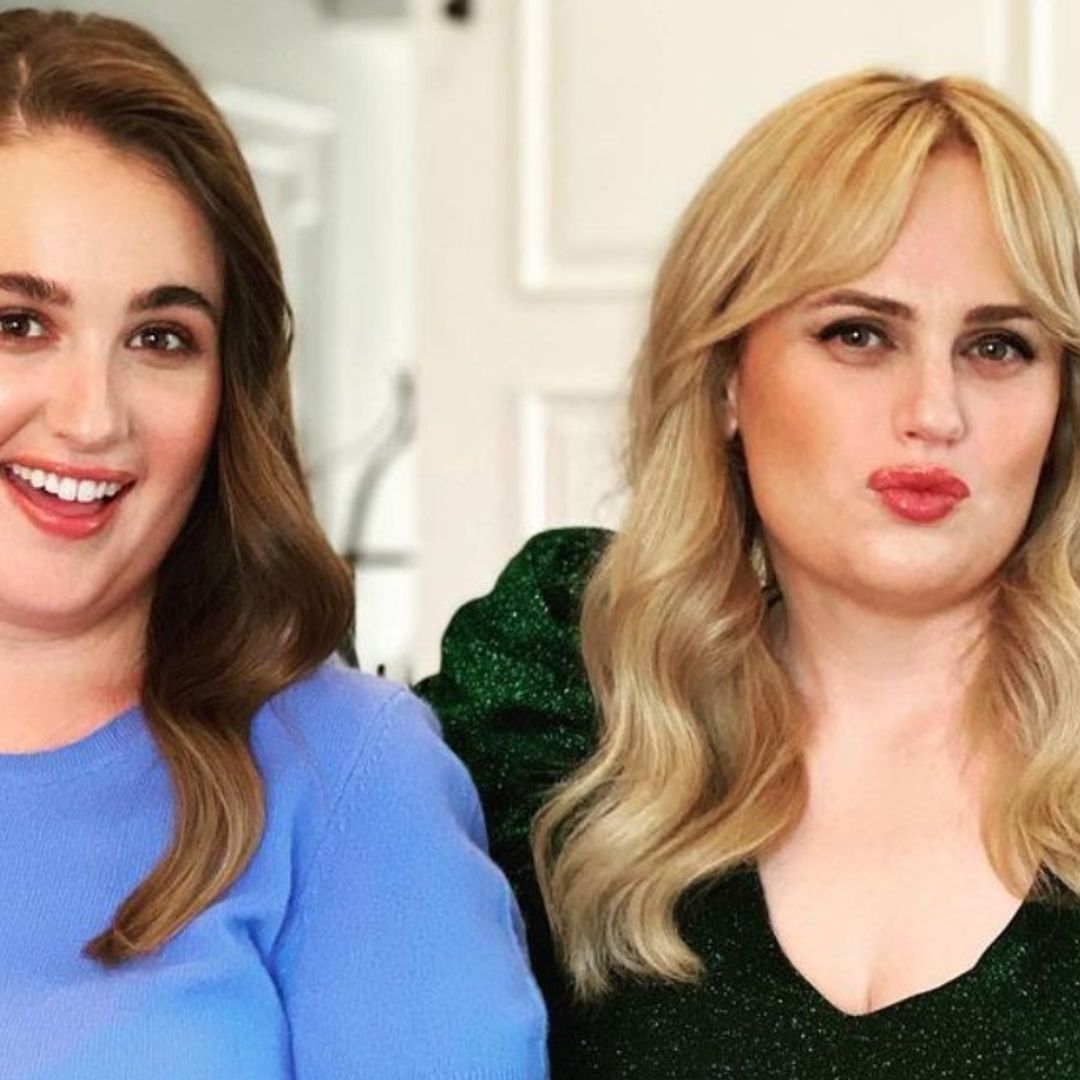 Rebel Wilson celebrates 2022 with lookalike sister in matching gym wear
