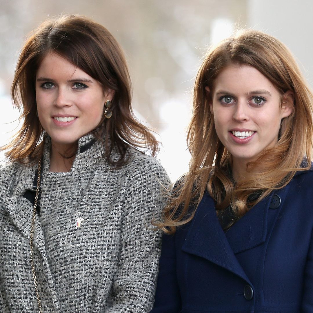Princesses Eugenie and Beatrice's children August and Sienna pictured together for first time in sweet photo