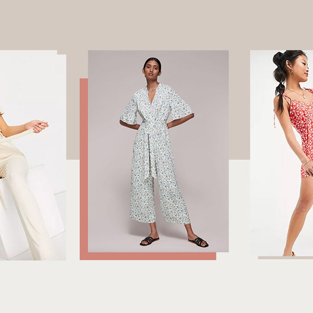 17 super casual jumpsuits & playsuits to lounge in all summer long