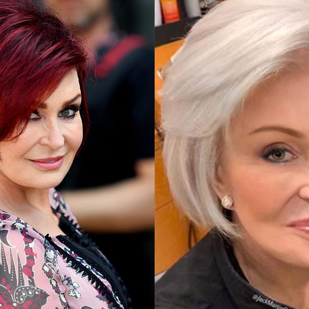 Sharon Osbourne undergoes dramatic transformation as she embraces her '100% white hair': photo
