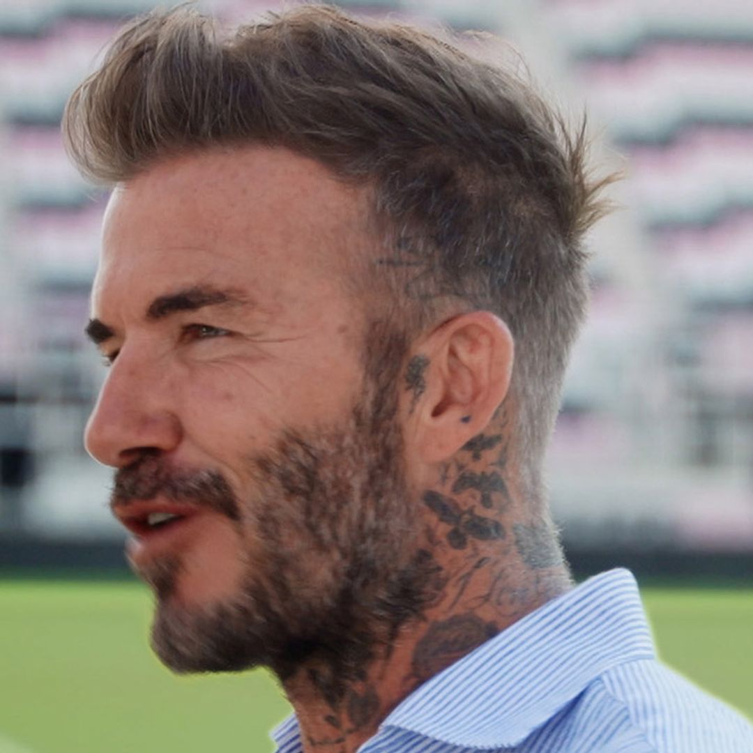 David Beckham sparks fan concern while showing off regal garden feature
