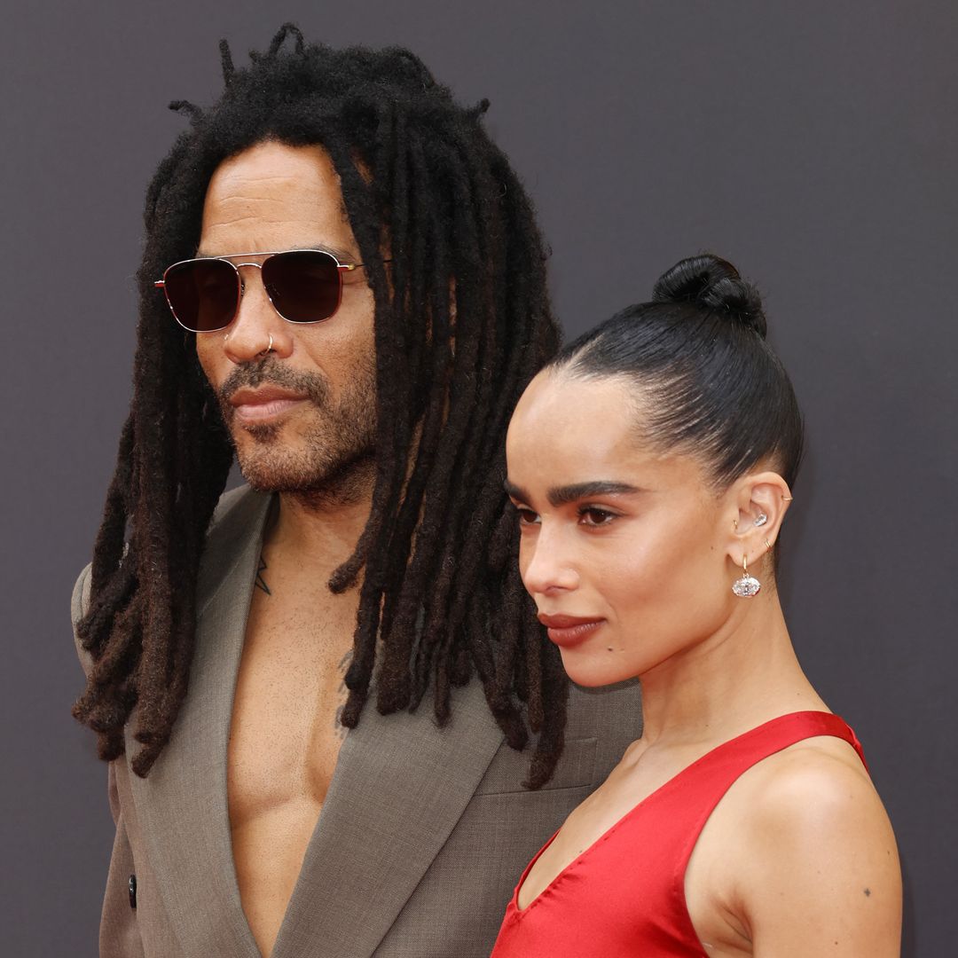 Zoë Kravitz and Lenny Kravitz are father-daughter goals in matching YSL looks