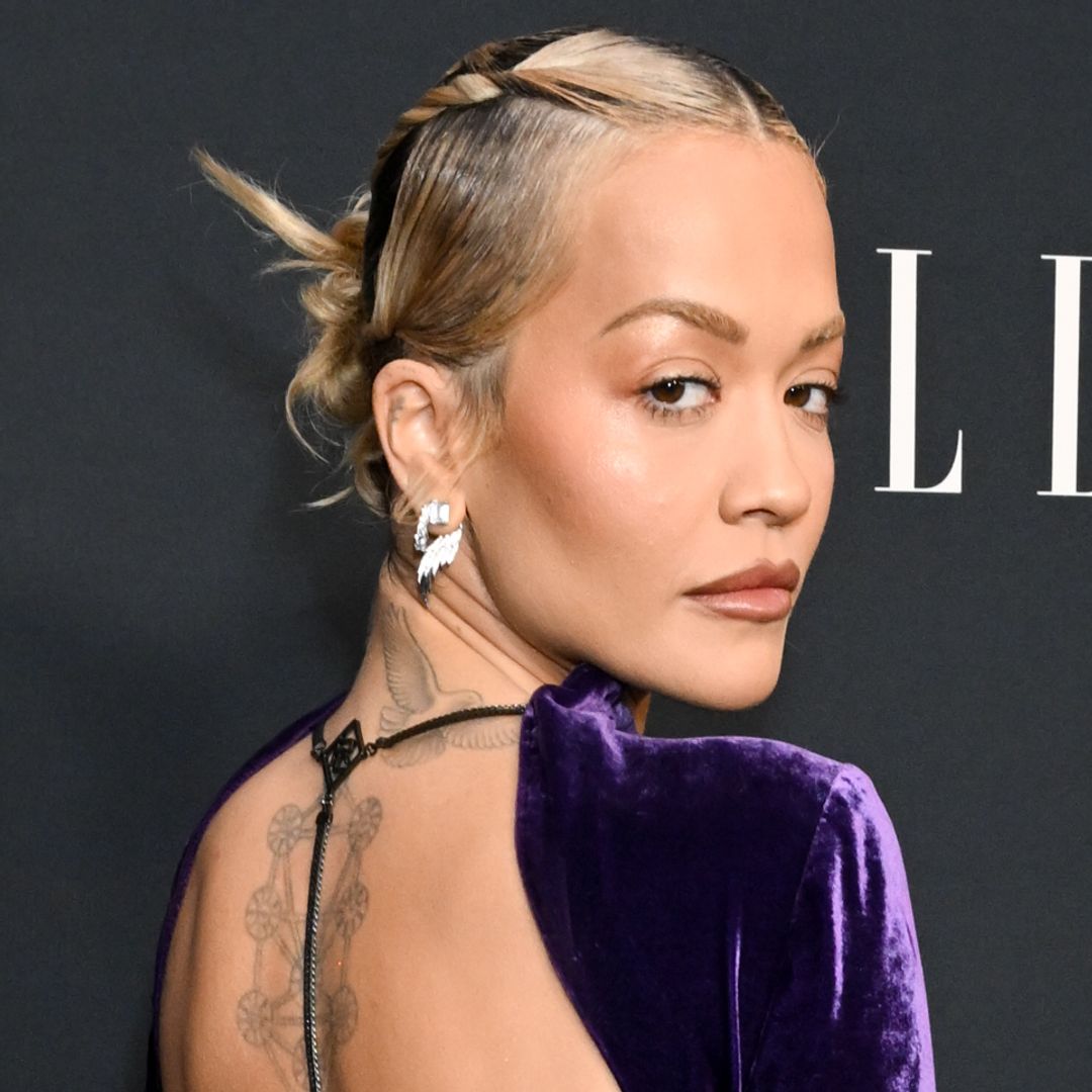 Rita Ora takes style cues from Hailey Bieber, Margot Robbie and Kim Kardashian in daring backless gown