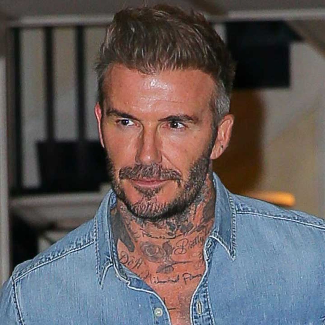 David Beckham reminisces about family life with unseen holiday photo