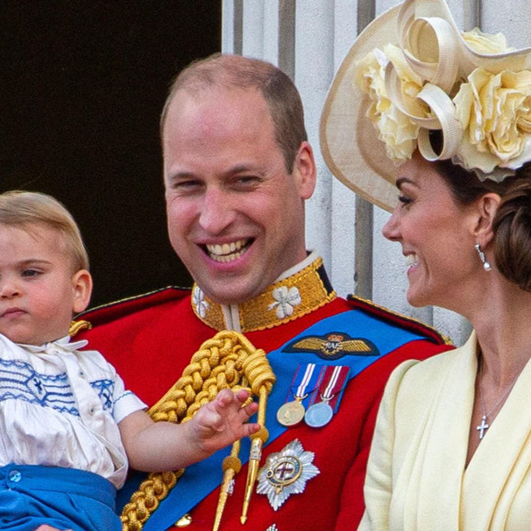 Prince William reveals sweet new detail about his son Louis' childhood