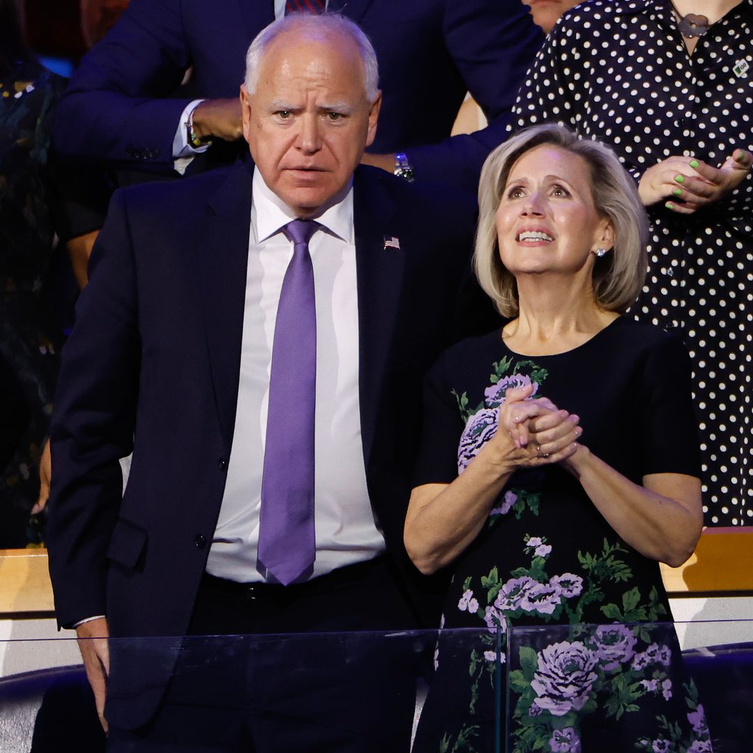 Tim Walz shares behind the scenes moment with wife Gwen from VP debate that sparks major reaction