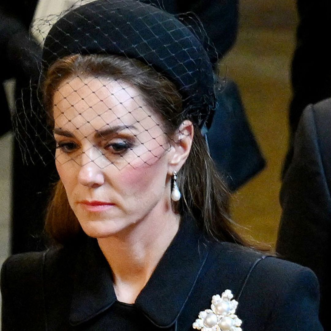 Princess Kate discreetly curtsies to the Queen during final journey - watch
