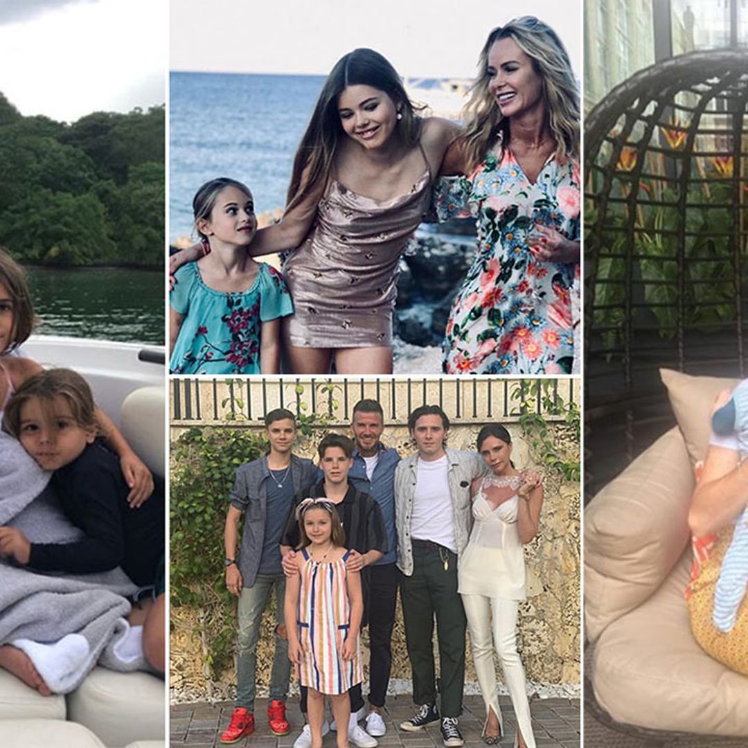 15 celebrities and their kids on summer holidays from Alex Jones to Amanda Holden