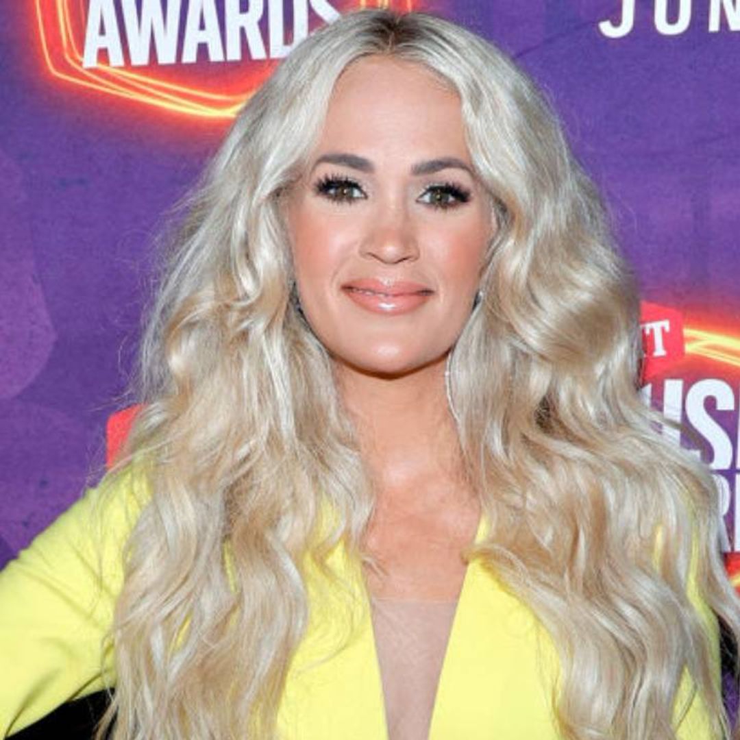 Carrie Underwood puts on dazzling display with sleek bob hair - and you should see her dress