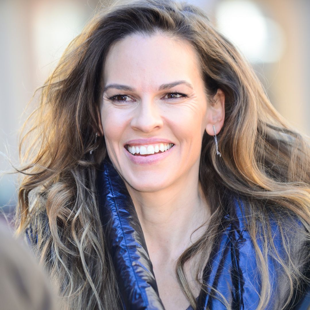 Hilary Swank reveals how she's protecting baby twins in new photo from family home