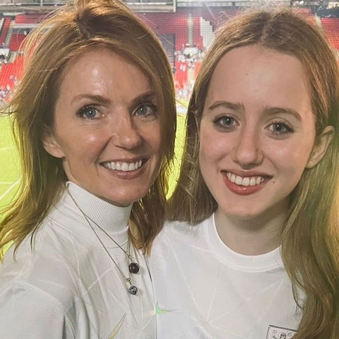 Geri Horner stuns fans with rare photo of lookalike daughter Bluebell on incredible night