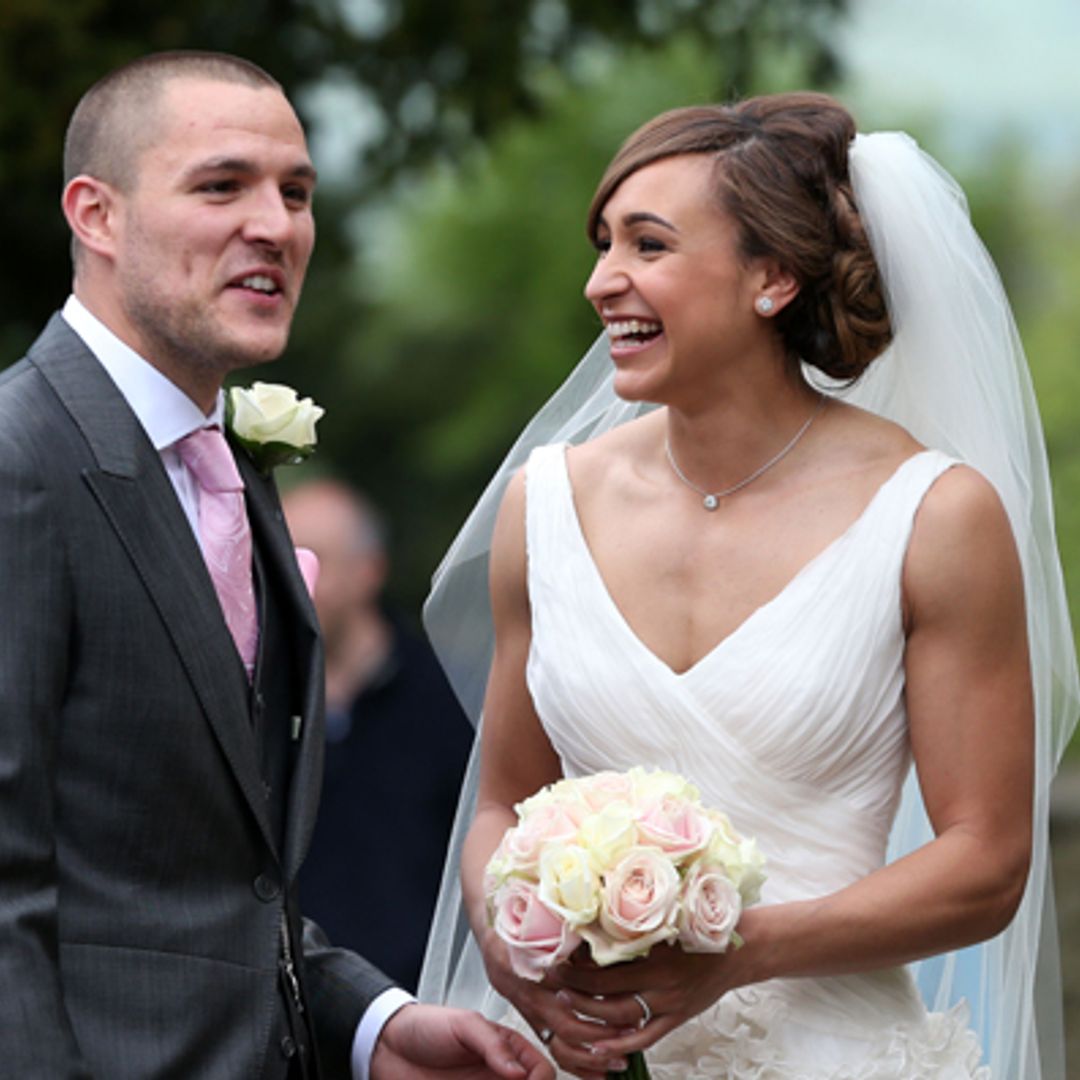 Jessica Ennis marries her childhood sweetheart Andy Hill