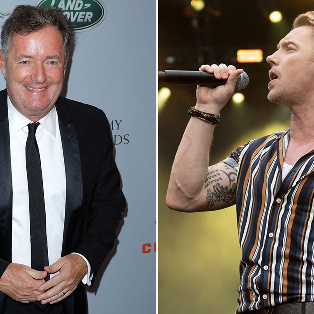 Ronan Keating sends Piers Morgan a round of drinks and the video is hilarious