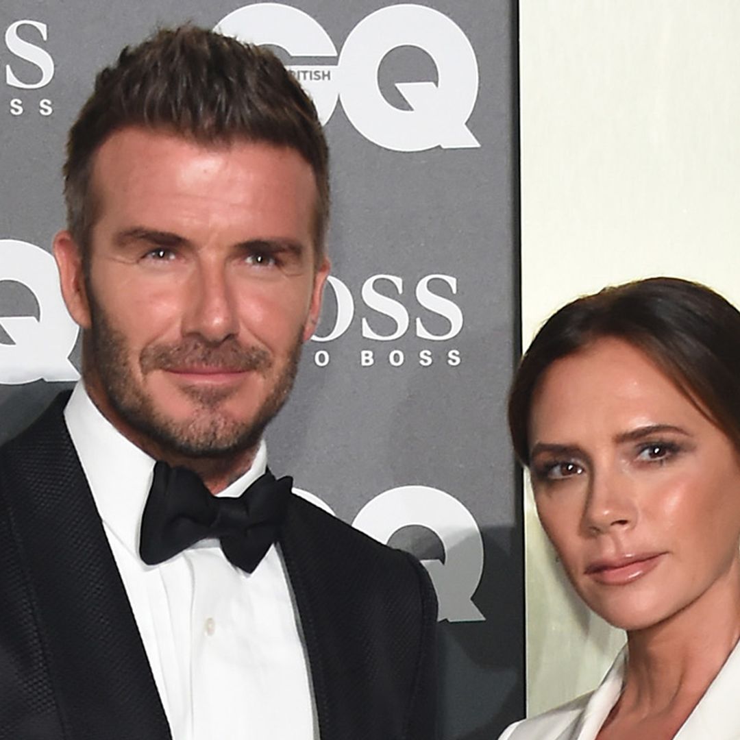 Victoria and David Beckham reveal matching handbags - and they're personalised