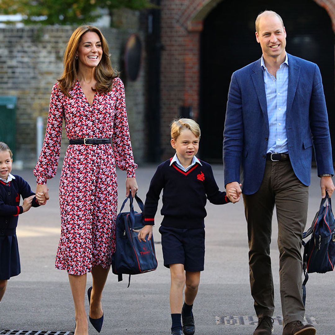 How Prince William and Kate Middleton are homeschooling Prince George and Princess Charlotte during lockdown