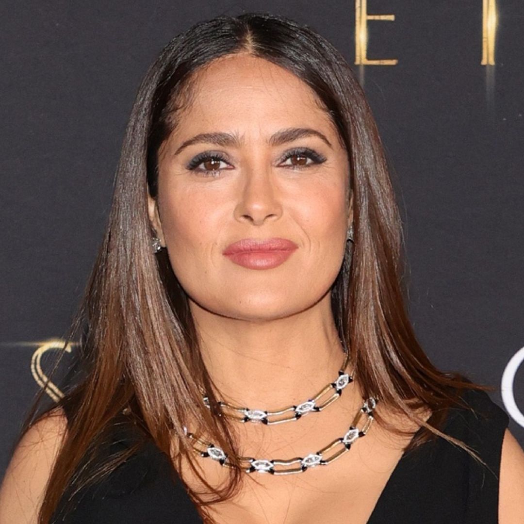 Salma Hayek celebrates Year of the Tiger with incredible tiger-print look