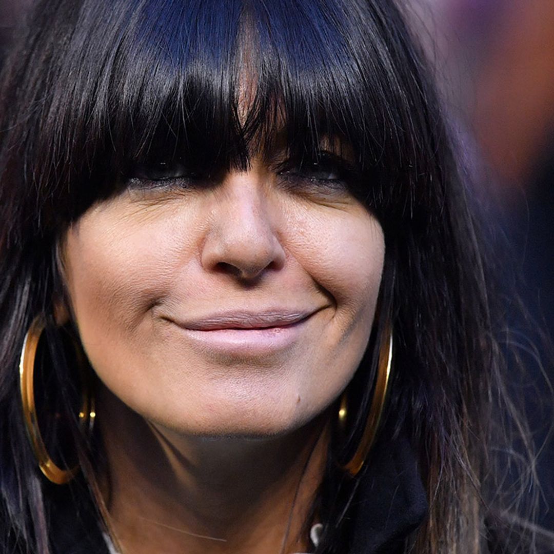 Claudia Winkleman gets masterclass in cutting her own fringe: video