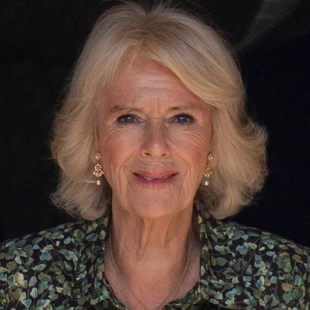 Duchess Camilla surprises in striking dress with the most unique print