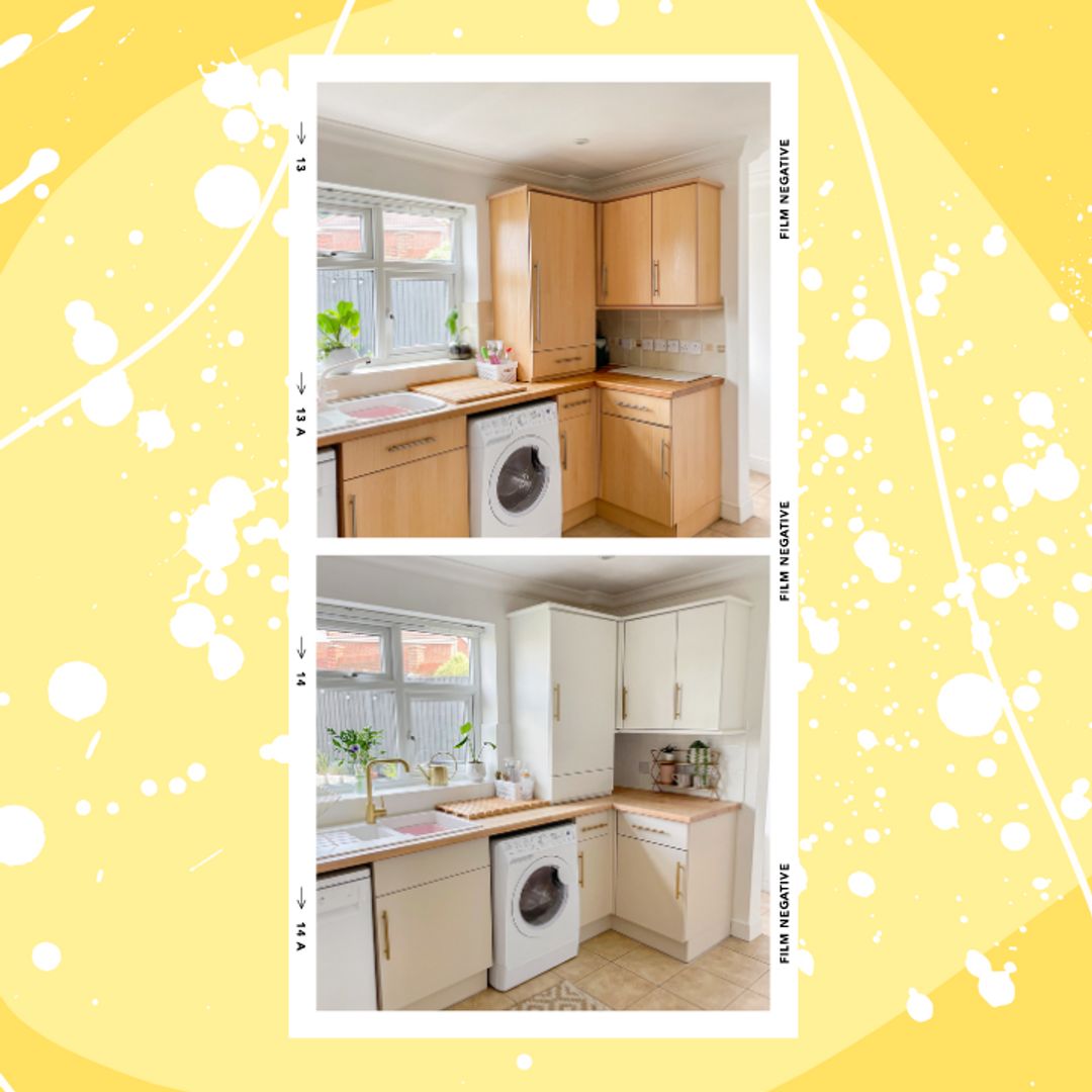 This £400 rental kitchen makeover will leave you astounded