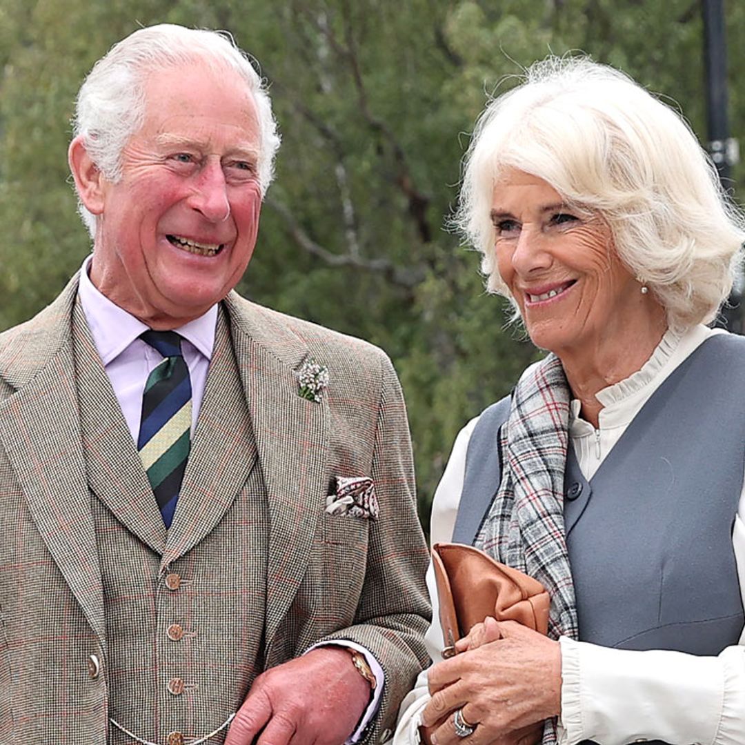 King Charles gets the giggles for best reason on joint visit with Queen Camilla!