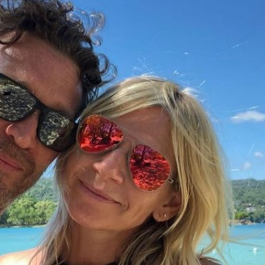 Zoe Ball enjoys relaxing Jamaican holiday with boyfriend Michael Reed and son
