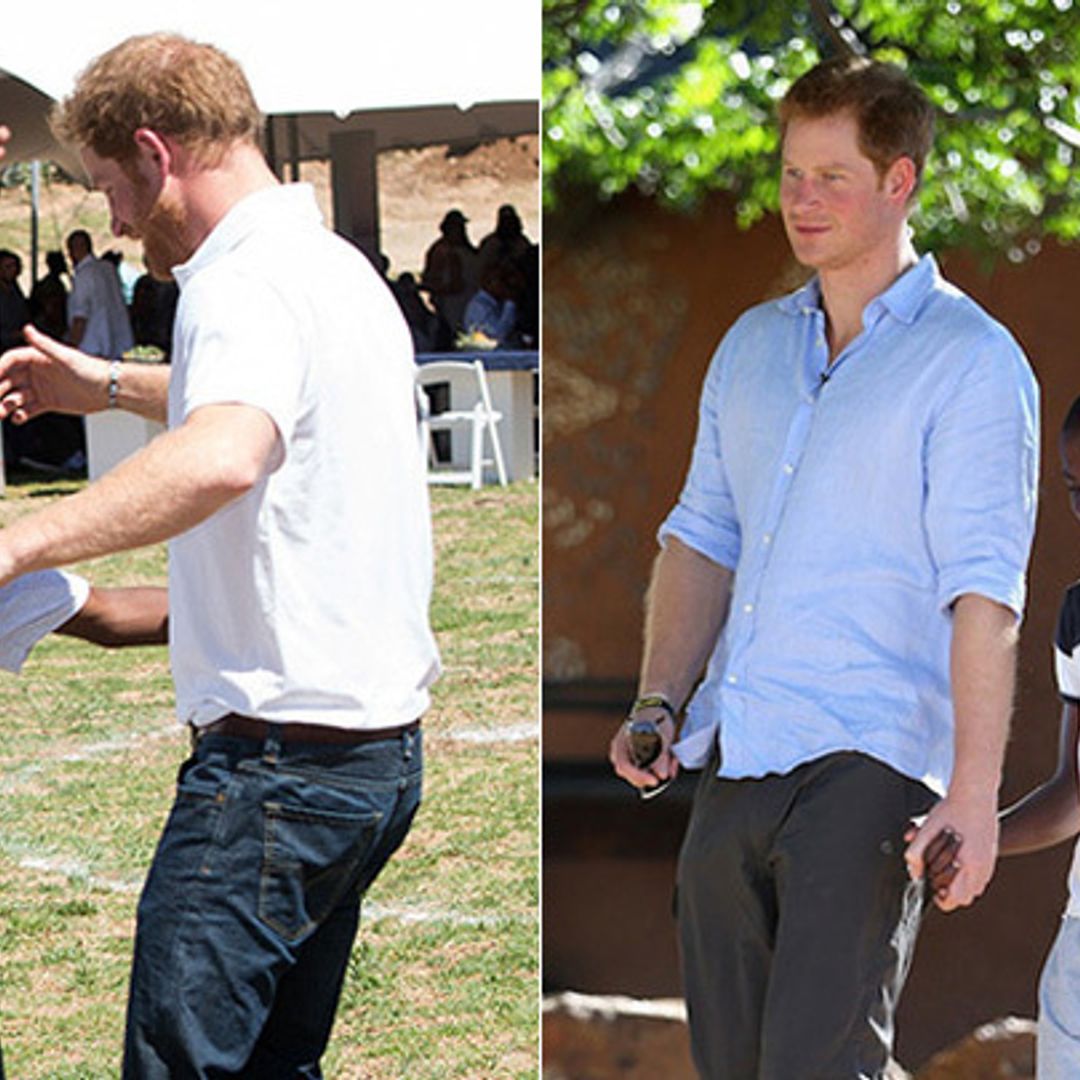 Prince Harry's special reunion with friend Mutsu in Lesotho