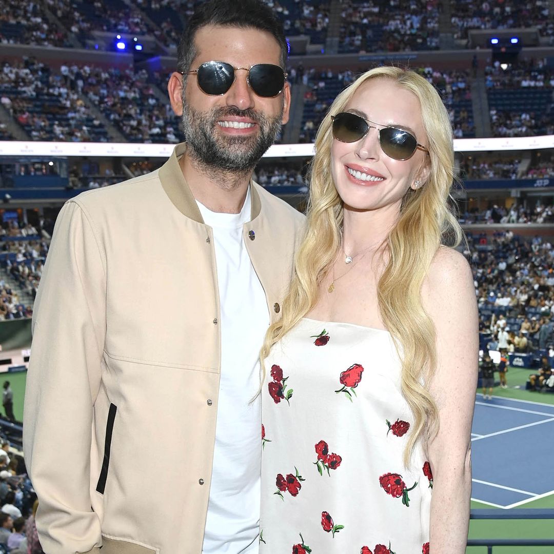 Lindsay Lohan is glowing as she enjoys sweet date night with husband at US Open