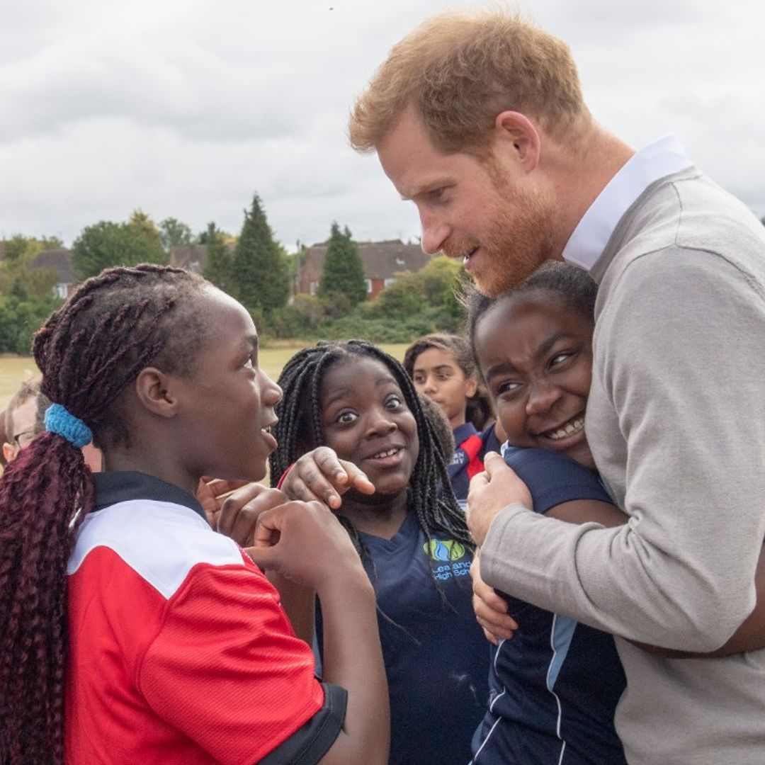 Prince Harry gives update on how baby Archie is doing
