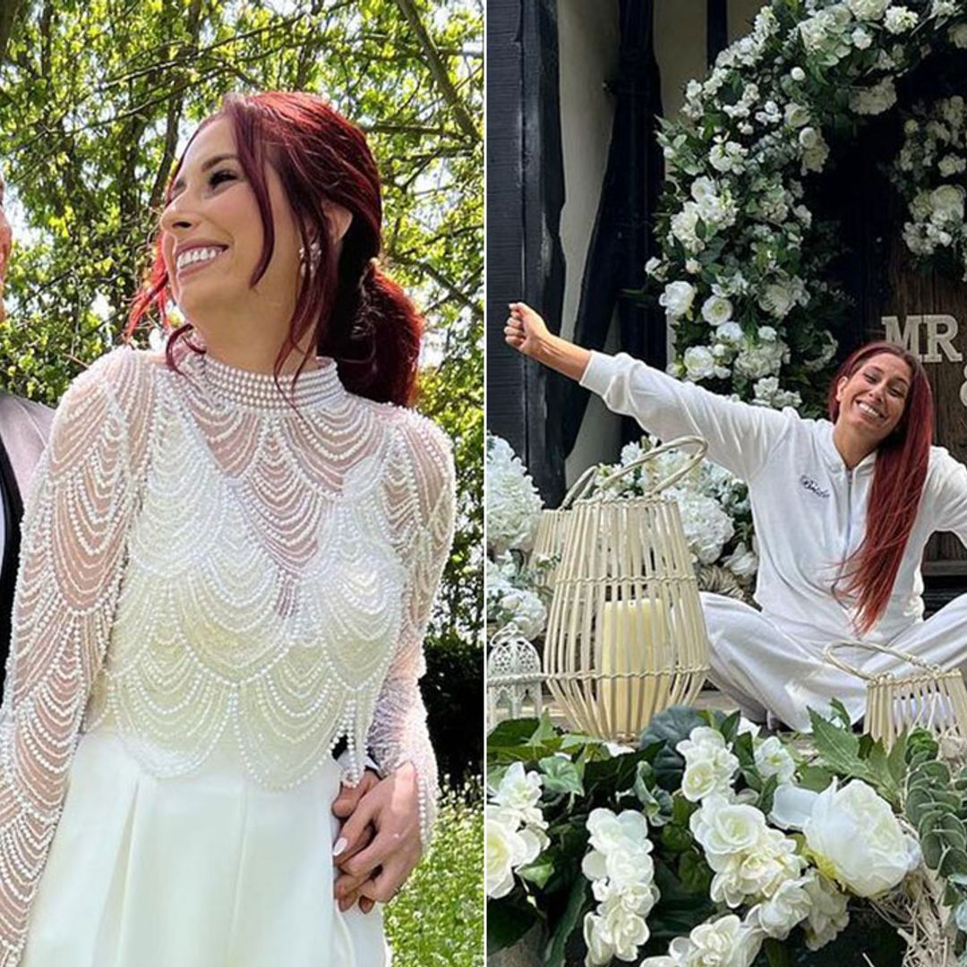 Newlywed Stacey Solomon shares first look inside fairytale wedding to Joe Swash