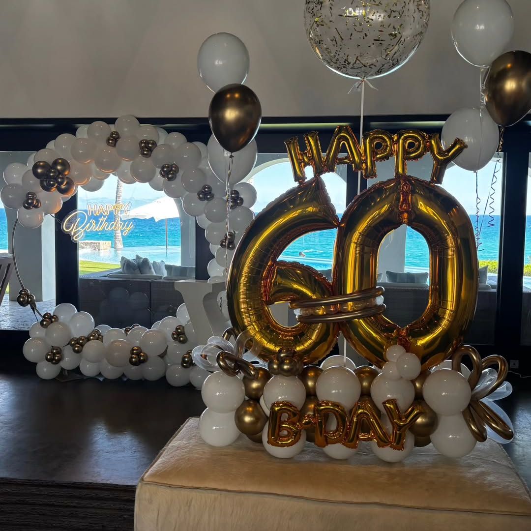 Viola Davis' 60th birthday celebration at a home in Los Cabos, Mexico, shared on Instagram