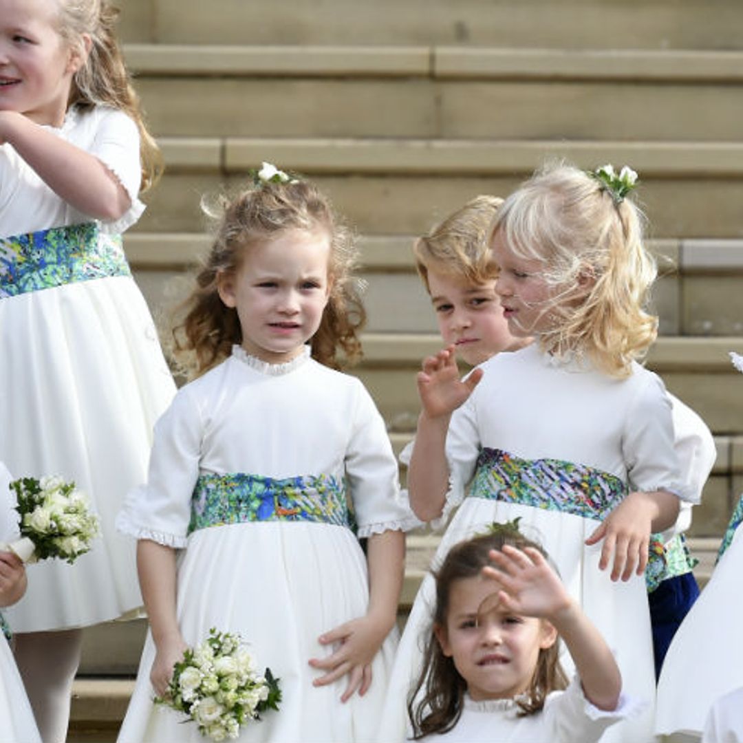 The sweet way Princess Eugenie made sure her bridesmaids and pageboys were entertained during royal wedding