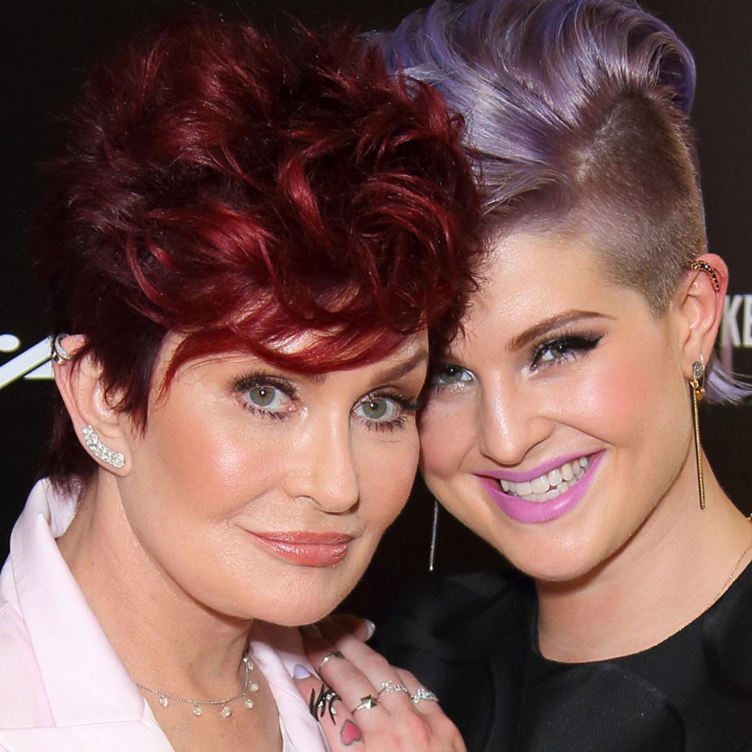 Sharon Osbourne appears to drop a big hint about Kelly Osbourne's baby gender!