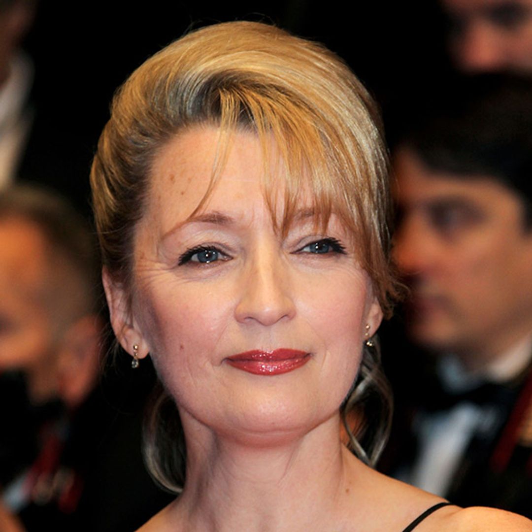 Moonflower Murders star Lesley Manville - meet her son Alfie from Gary ...