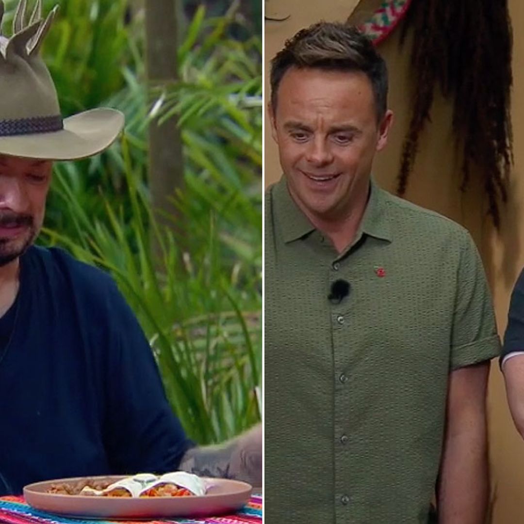 Ant and Dec can barely contain laughter as Boy George takes on first eating trial – preview