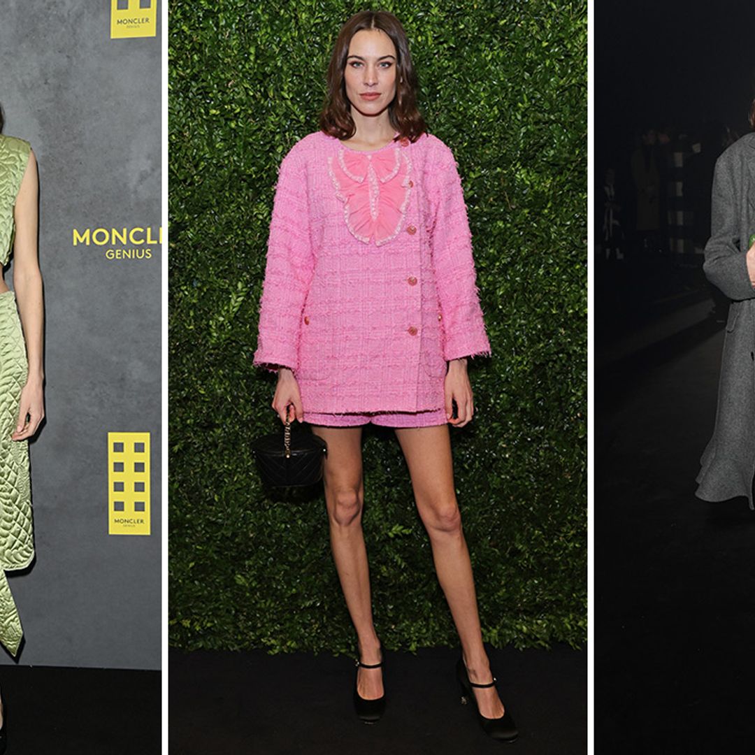 Alexa Chung's London Fashion Week outfits are refusing to quit