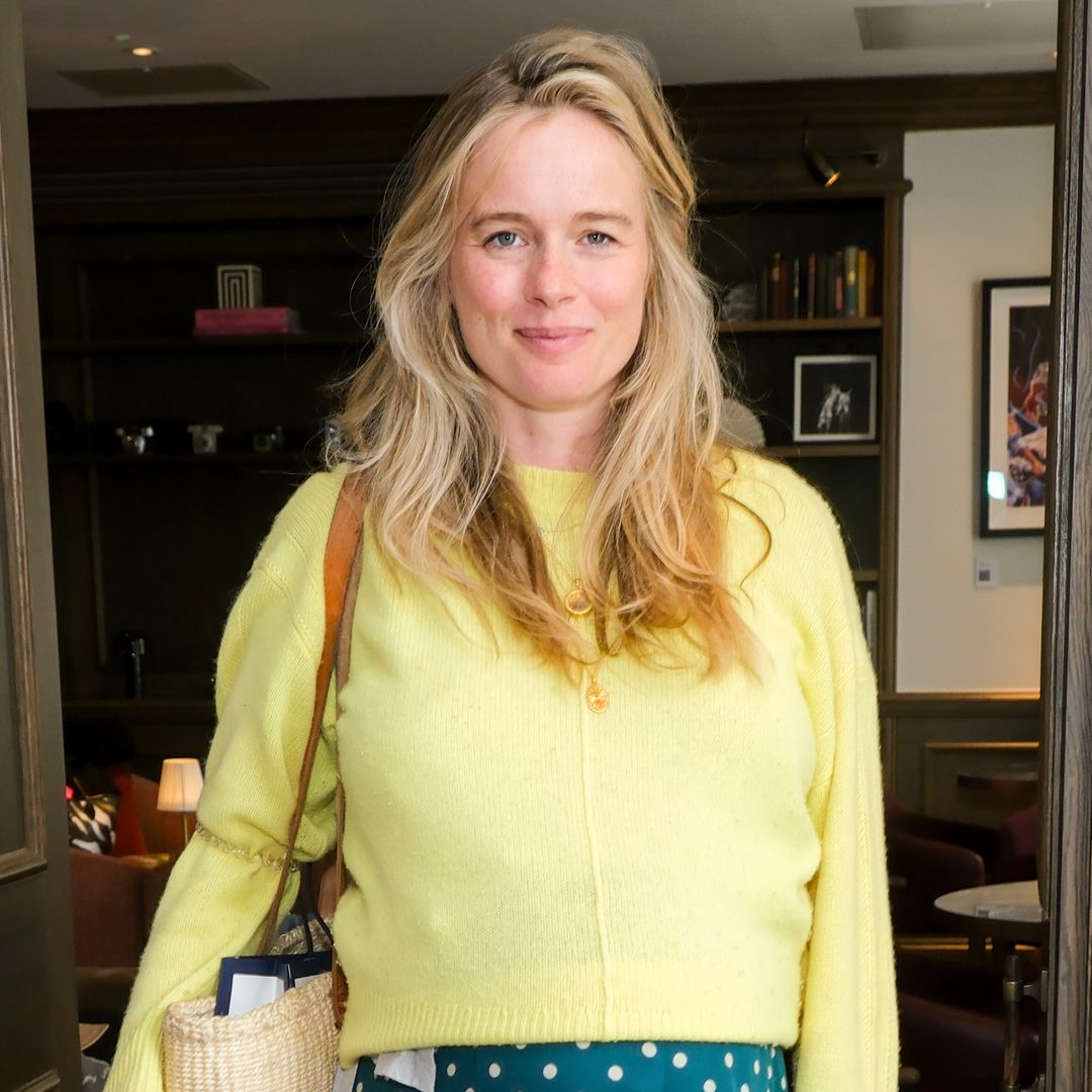 Prince Harry's ex-girlfriend Cressida Bonas looks glowing as she shows off growing baby bump
