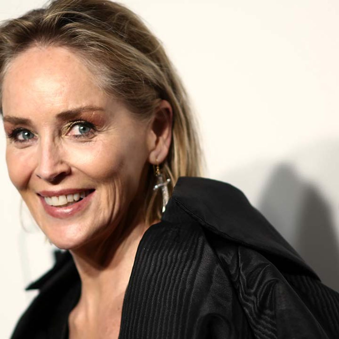 Sharon Stone joined by lookalike mother as she marks incredible achievement