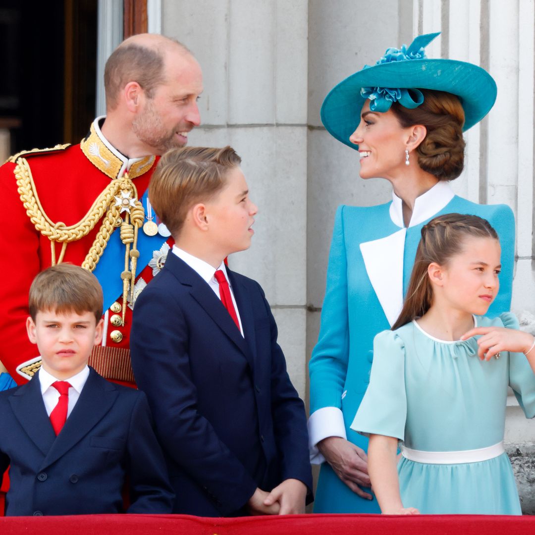 Prince William's 'inner reaction' to wife Princess Kate at Trooping