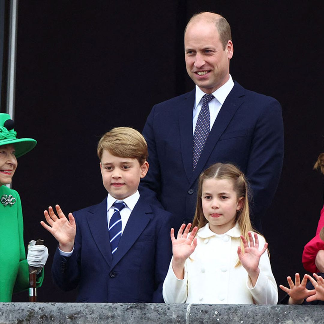 The sweet question the Queen asked Prince William during Pageant balcony appearance