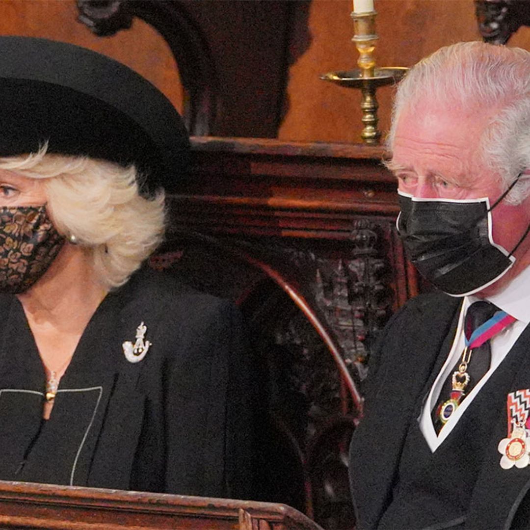 Duchess Camilla's special tribute to Prince Philip at funeral you may have missed